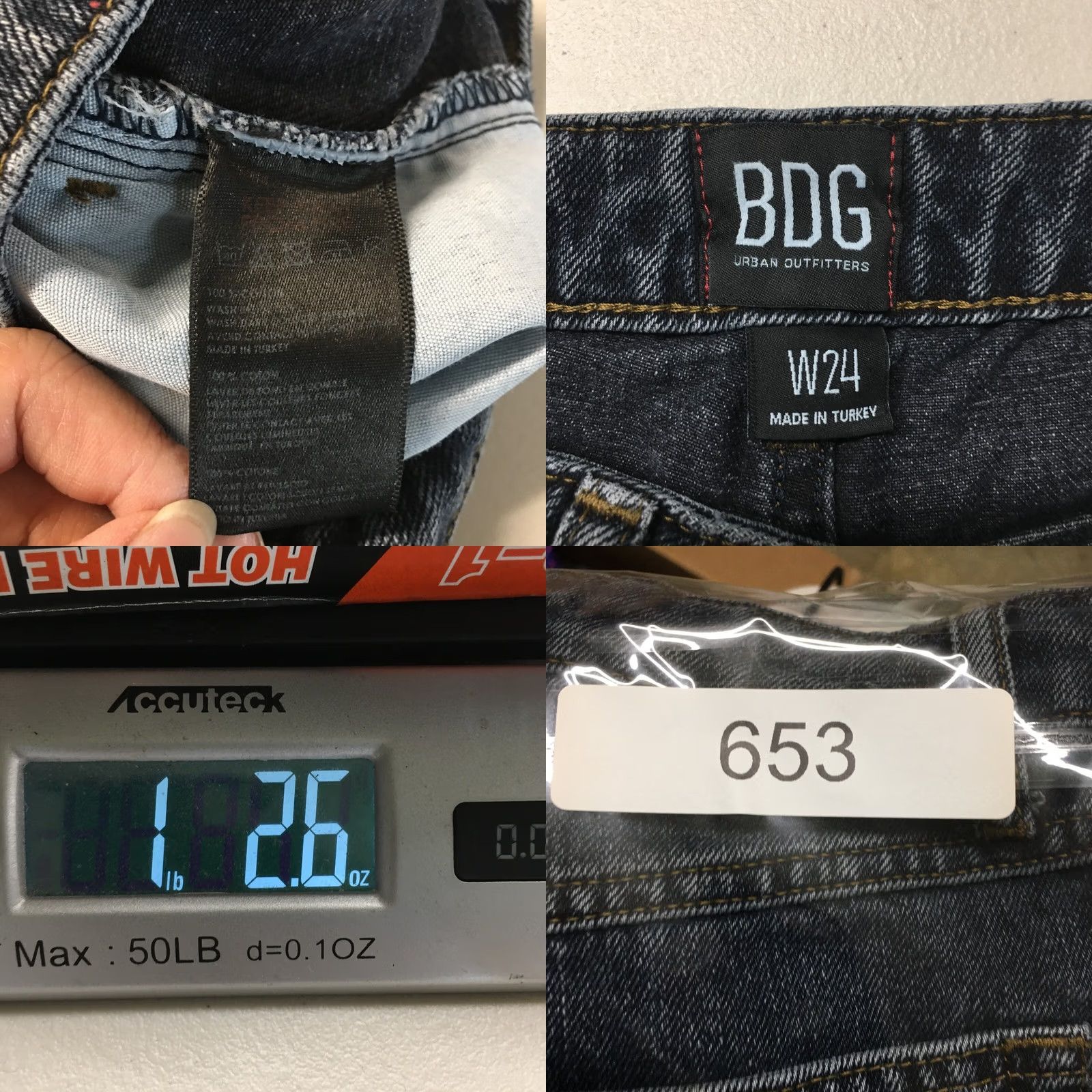 Urban Outfitters Urban Outfitters Mom Jeans - Blue Denim High Rise Zip - 24 Size - Womens Relaxed Fit Size 42" / US 20 - 9 Thumbnail