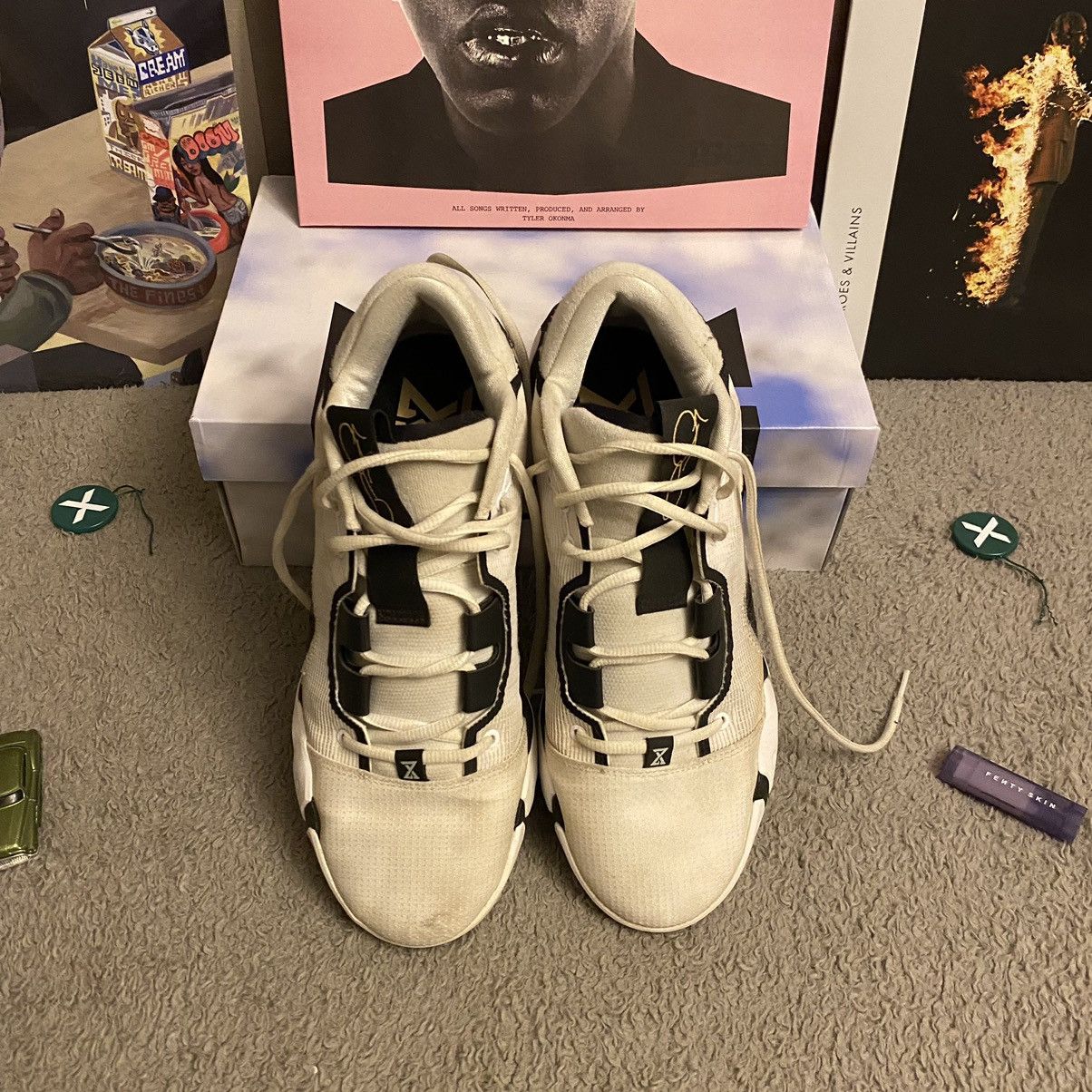 NBA × Nike Nike PG 6 (White Black Orange Chalk) Size US 10 / EU 43 - 3 Thumbnail