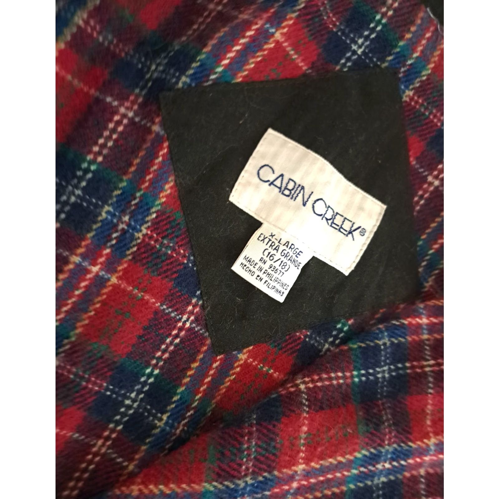 Vintage VINTAGE Cabin Creek Jacket Full Zip&Snap Button Lined Black Canvas Outdoor Winter Fall Spring Unisex Adults XL Mens Womens Size US XL / EU 56 / 4 - 2 Thumbnail