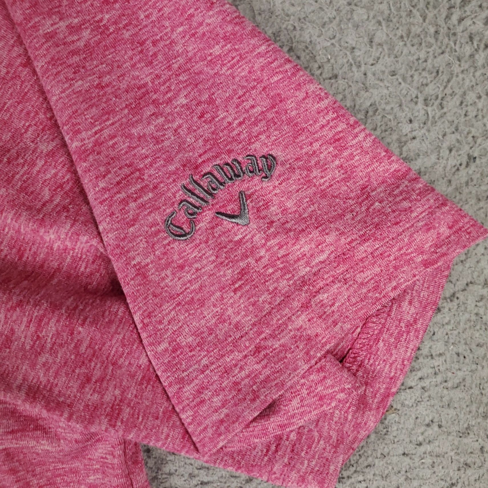 Callaway Callaway Polo Shirt Mens XL Pink Opti Dri Fit Short Sleeve Golf Shirt Size US XL / EU 56 / 4 - 3 Thumbnail