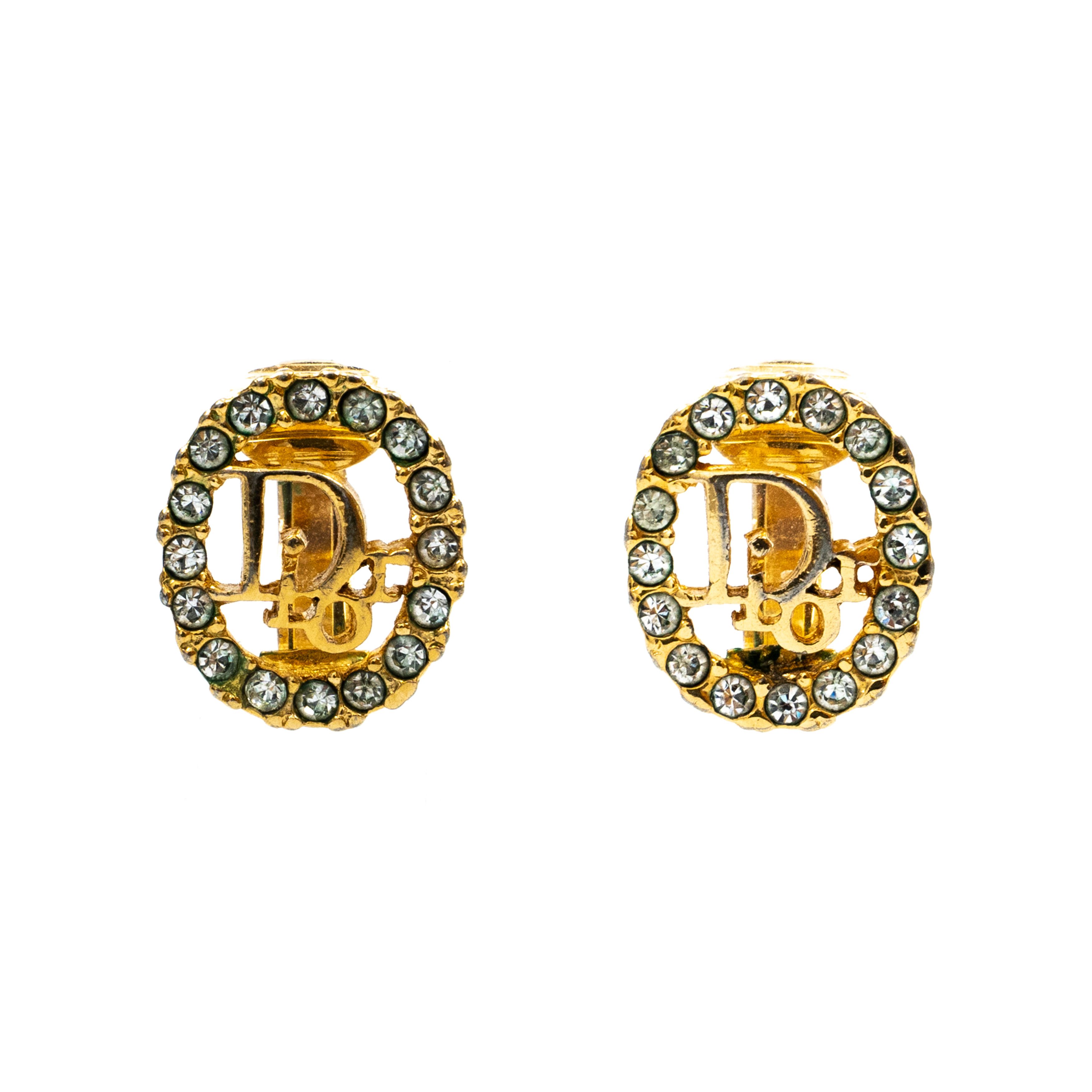 Dior Dior Clip Earrings Size ONE SIZE - 1 Thumbnail