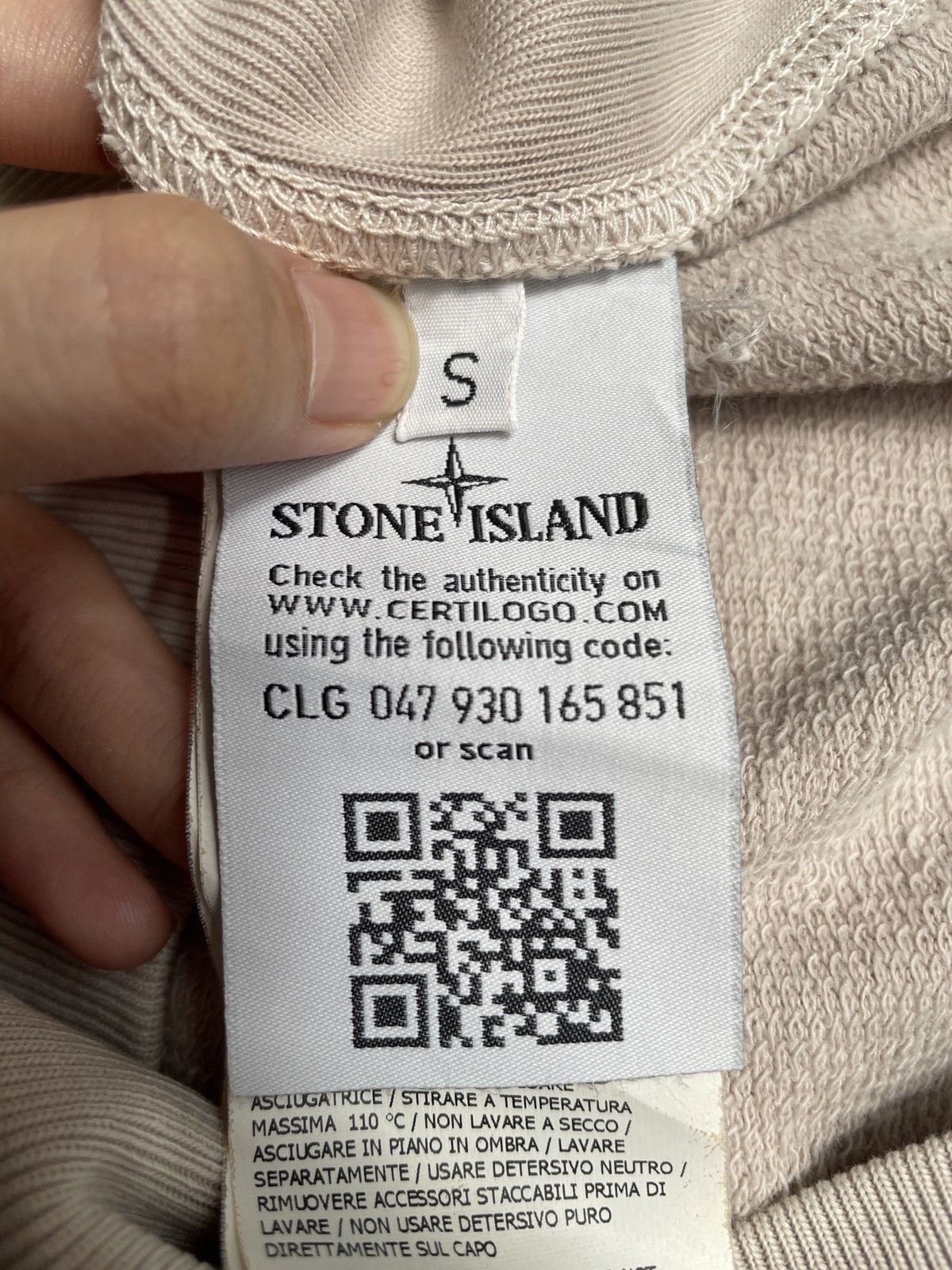 Stone Island Isla Zip Up Hooded Sweatshirt Dry Grey 2000s Size US S / EU 44-46 / 1 - 10 Thumbnail