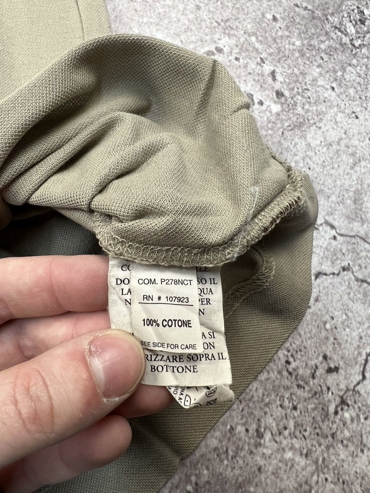 Moncler MONCLER Vintage Luxury Polo Old Money Basic Beige 90s Size US XL / EU 56 / 4 - 5 Thumbnail