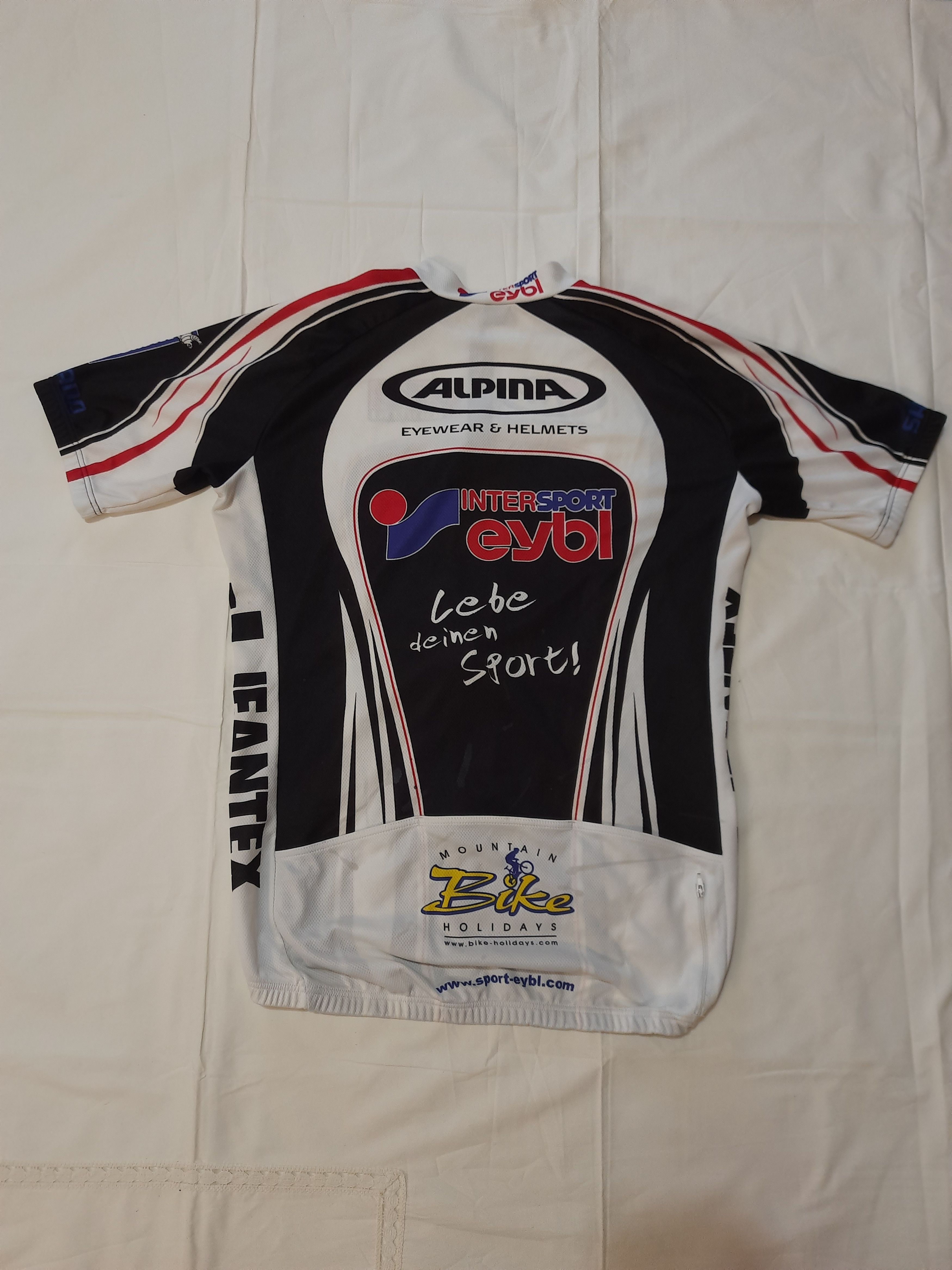 Other Vintage Cycle Jersey Alpina Jeantex Size US XL / EU 56 / 4 - 5 Thumbnail