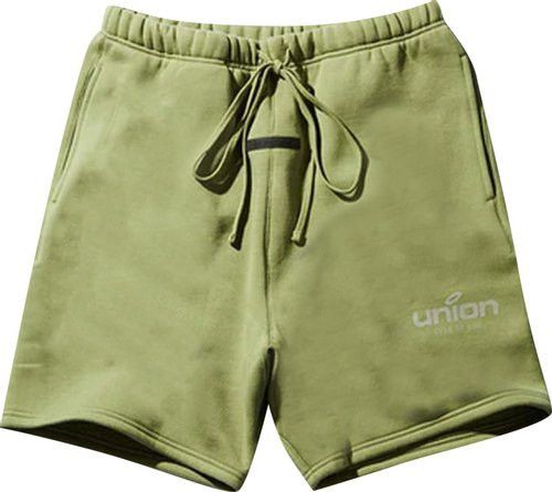 Image of Fear Of God x Union Vintage Shorts in Army Green, Men's (Size 40)