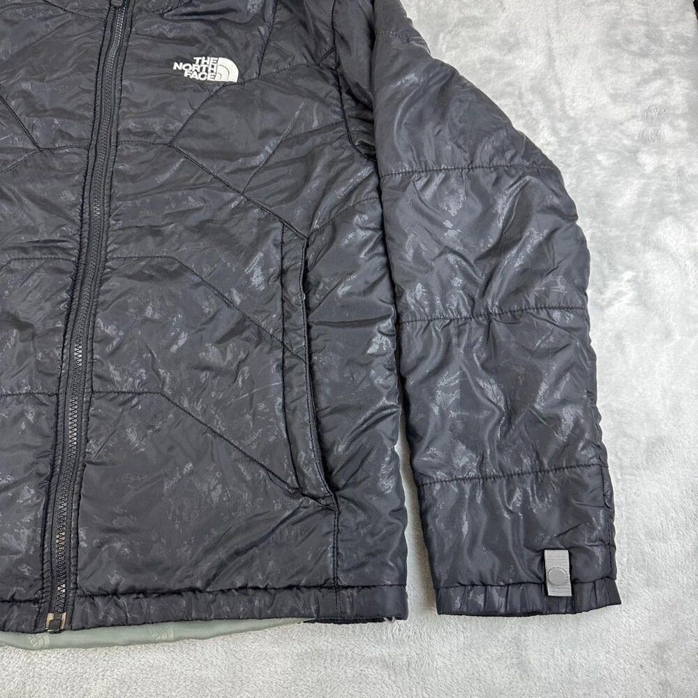 The North Face The North Face Black Patterned Puffer Jacket Women's Size X Size XL / US 12-14 / IT 48-50 - 4 Thumbnail