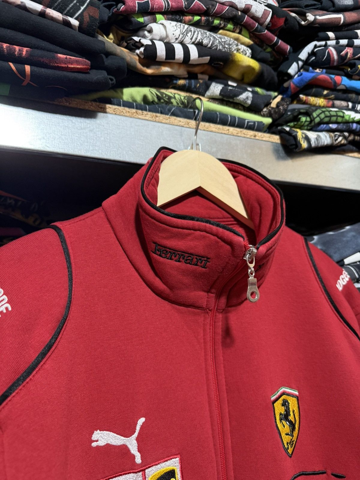 Formula 1 Rare Formula 1 F1 Puma Ferrari Full Zip Jacket Y2K Hype Size US L / EU 52-54 / 3 - 9 Thumbnail