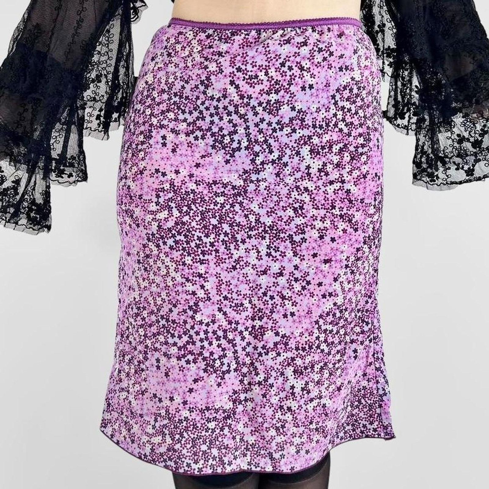 Other 90s vintage purple mini skirt Size 28" / US 6 / IT 42 - 1 Thumbnail