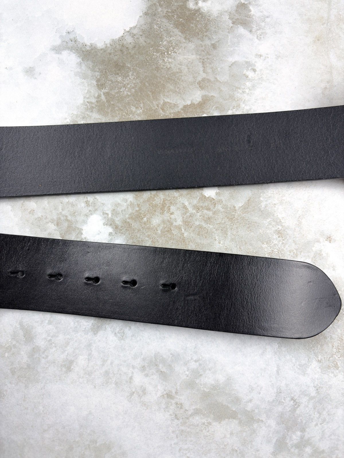 Maison Margiela AW07 Maison Margiela Brass Knuckle Duster Leather Belt Size ONE SIZE - 11 Thumbnail