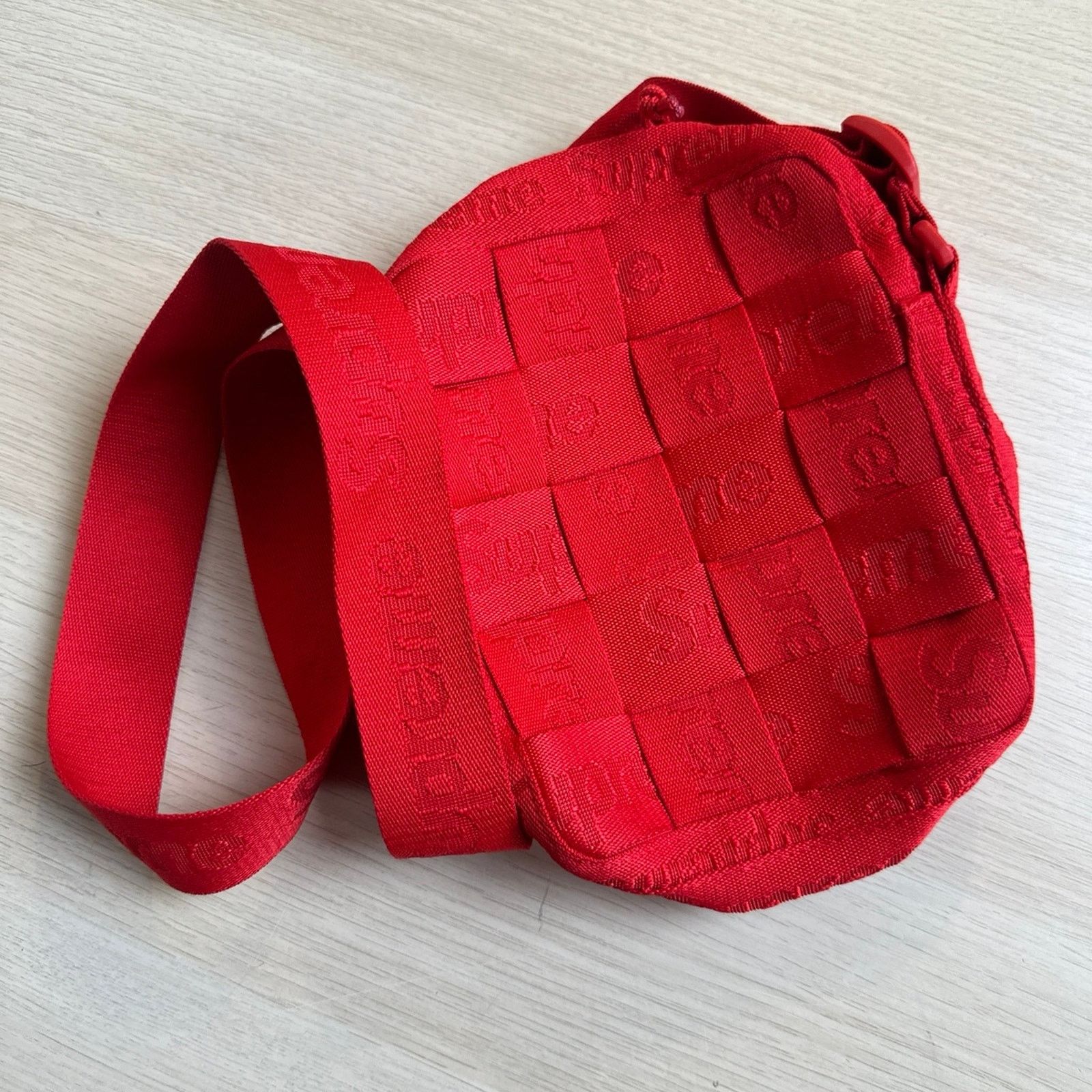 Supreme Supreme Red Woven Shoulder Bag NEW SS23 Grailed