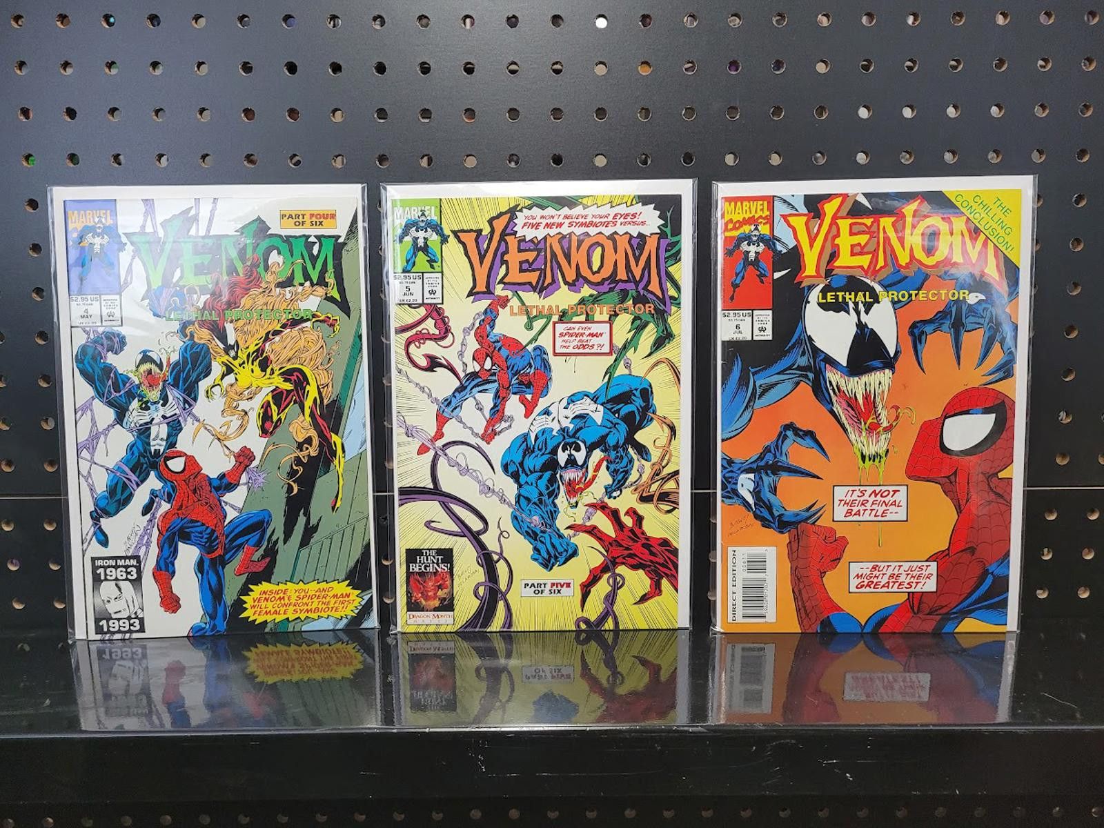 Marvel Comics Venom Lethal Protector Comic Set - 6 Issues - Collector's Size ONE SIZE - 3 Thumbnail