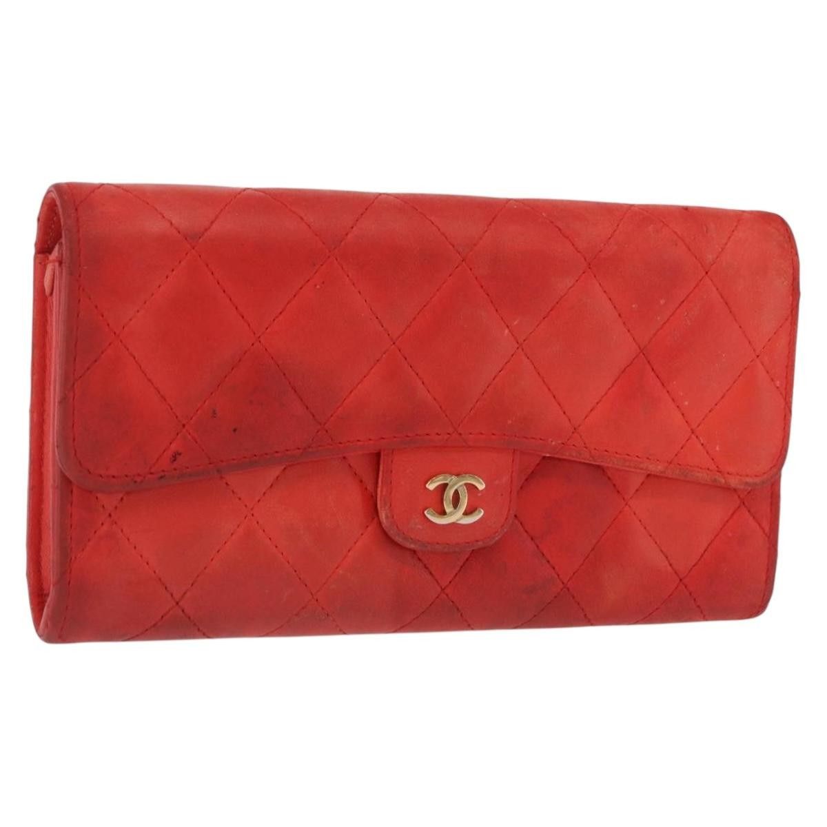Chanel Chanel Matelasse Long Wallet Size ONE SIZE - 1 Thumbnail