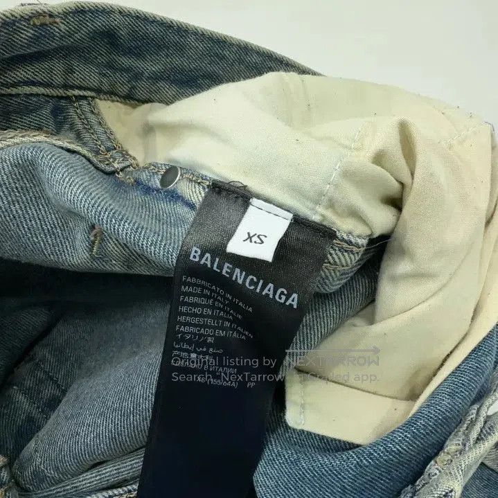 Balenciaga Balenciaga SS24 Water-Washed Denim Pants for All. Size US 27 - 5 Thumbnail