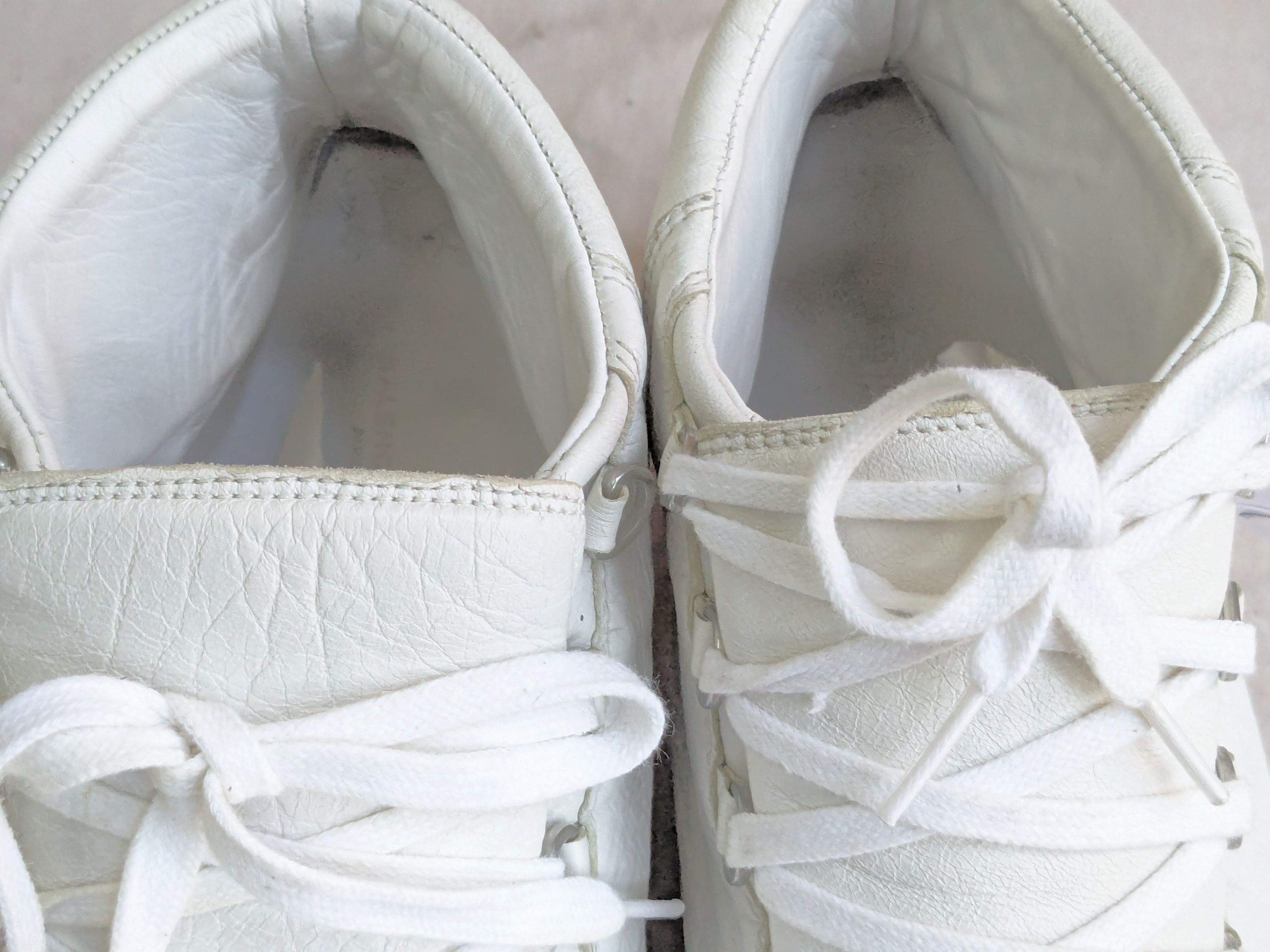 Balenciaga Balenciaga Arena White 14 High Tops Leather Size US 14 / EU 47 - 4 Thumbnail