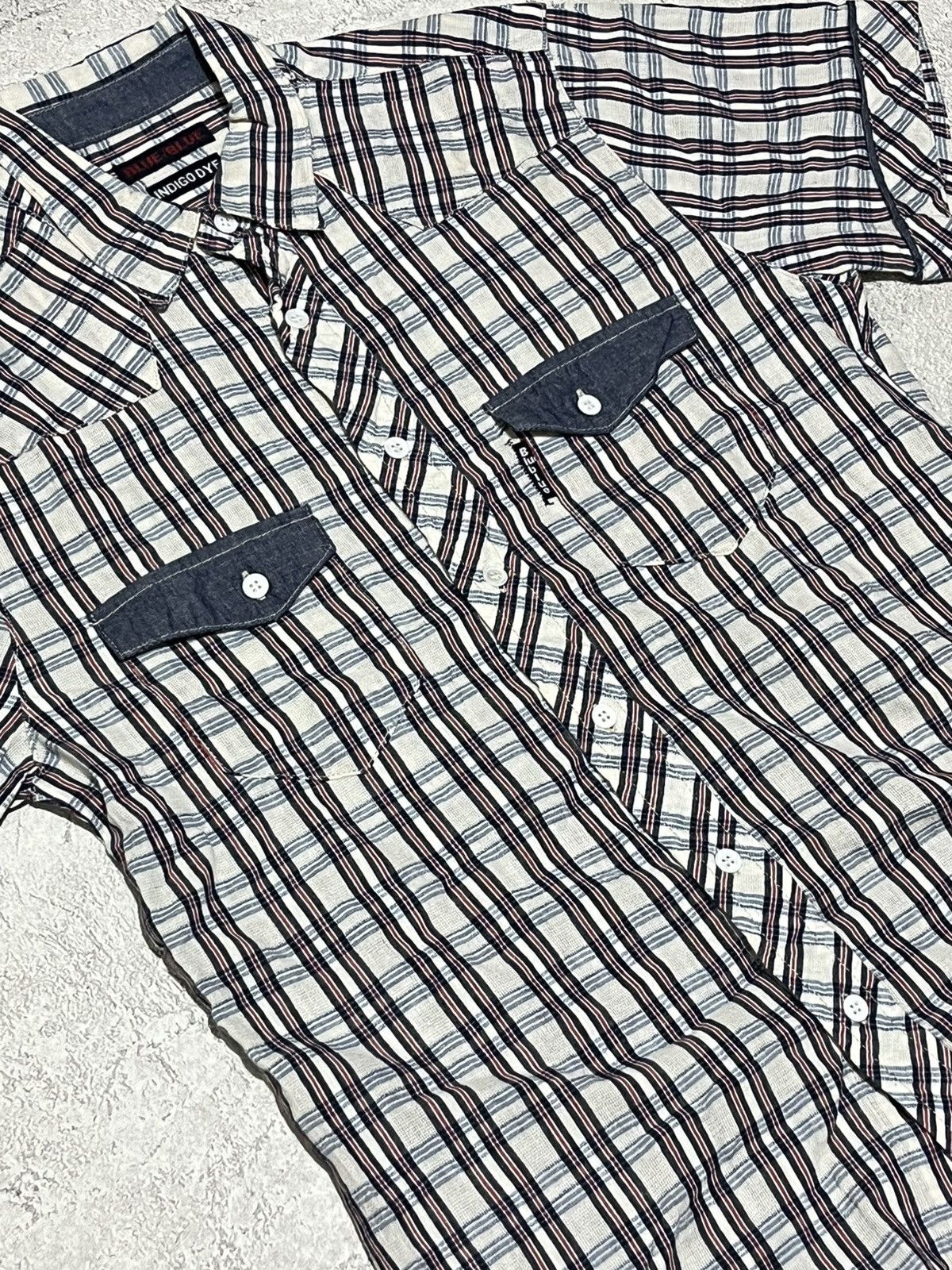 Blue Blue Japan × Japanese Brand Blue Blue Japan Indigo Dye shirt Size US M / EU 48-50 / 2 - 3 Thumbnail
