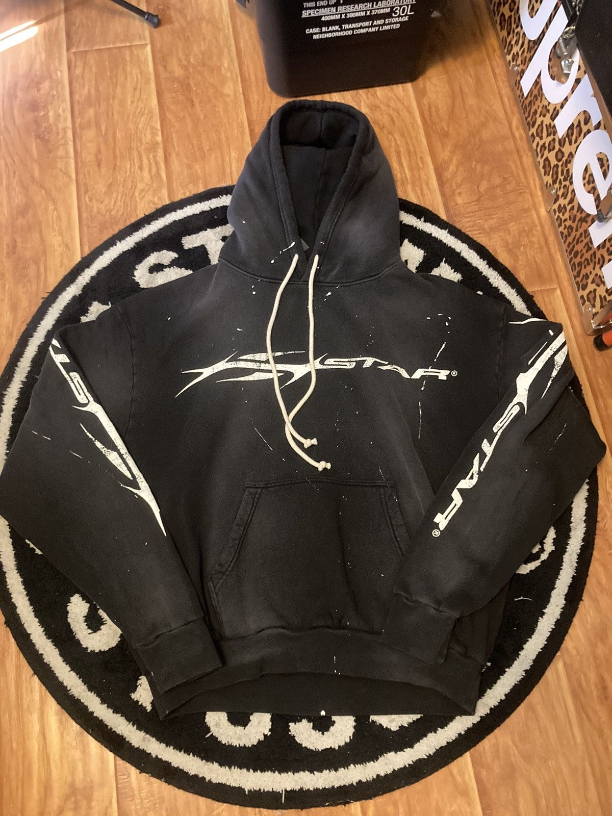 HELLSTAR Hellstar 2024 complexcon exclusive flame hoodie size M 