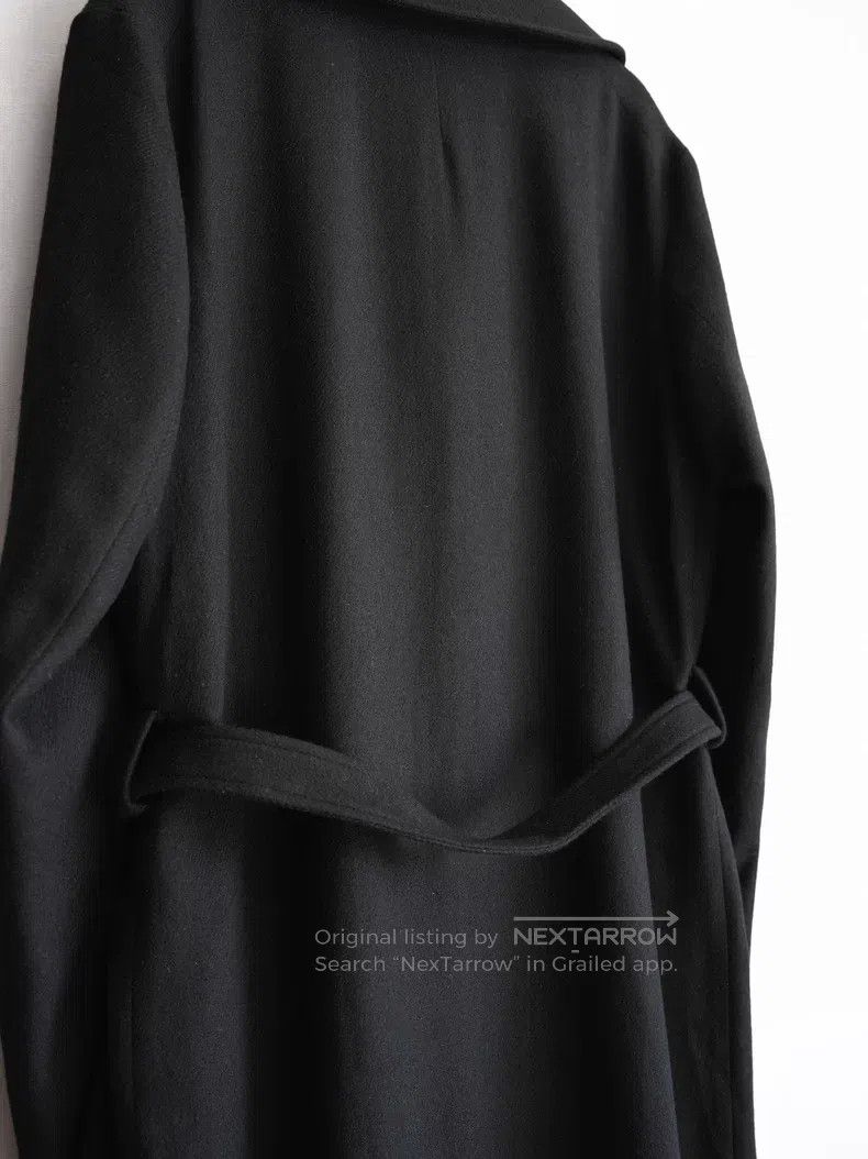 Yohji Yamamoto YOHJI YAMAMOTO Stand Collar Belted Coat Size US S / EU 44-46 / 1 - 8 Thumbnail