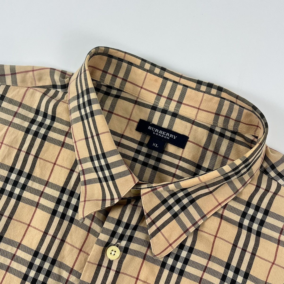 Burberry × Vintage Vintage Burberry polo Size US XL / EU 56 / 4 - 3 Thumbnail