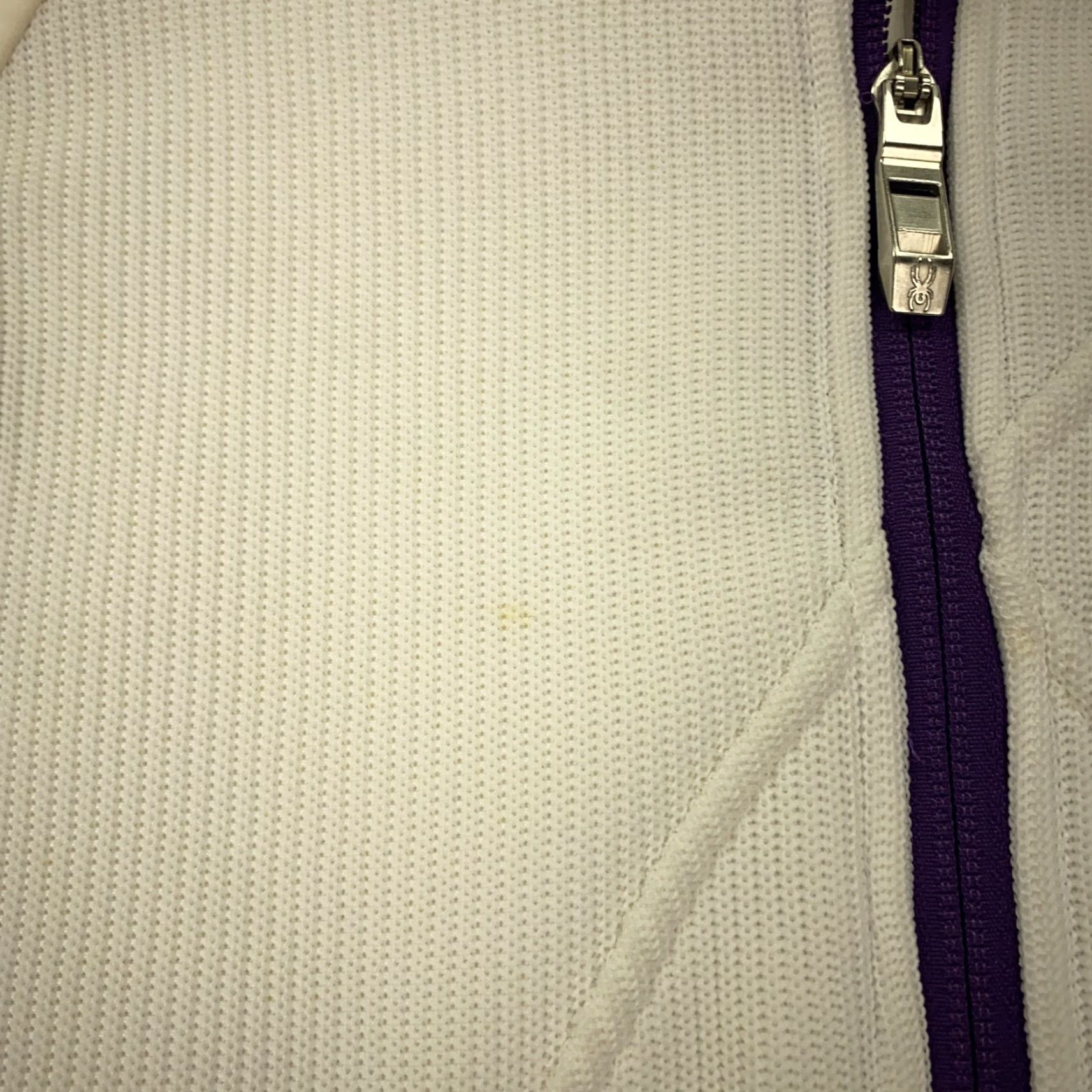Spyder Spyder Core Sweater Jacket Women's Medium White Full Zip Embroidered Size L / US 10 / IT 46 - 5 Thumbnail