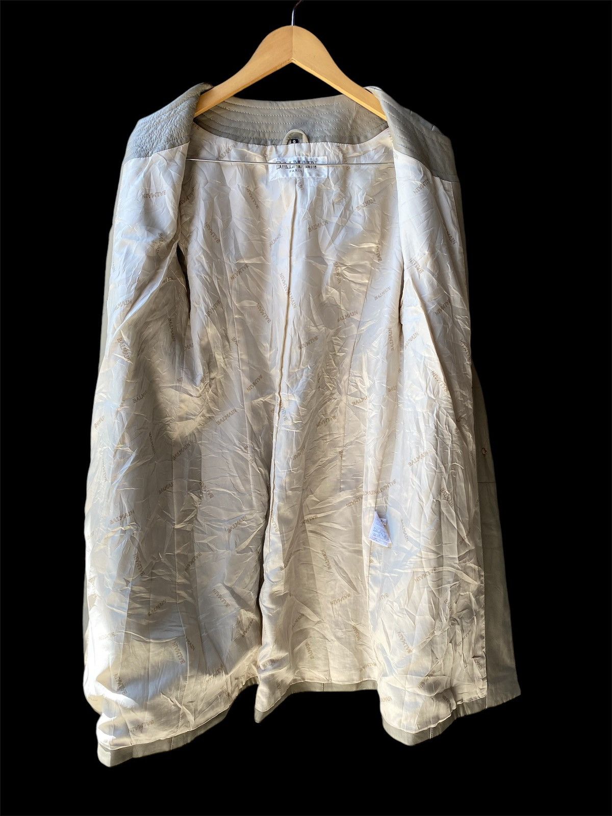 Balmain × Vintage Vintage Balmain Long Jacket Size XS / US 0-2 / IT 36-38 - 3 Thumbnail