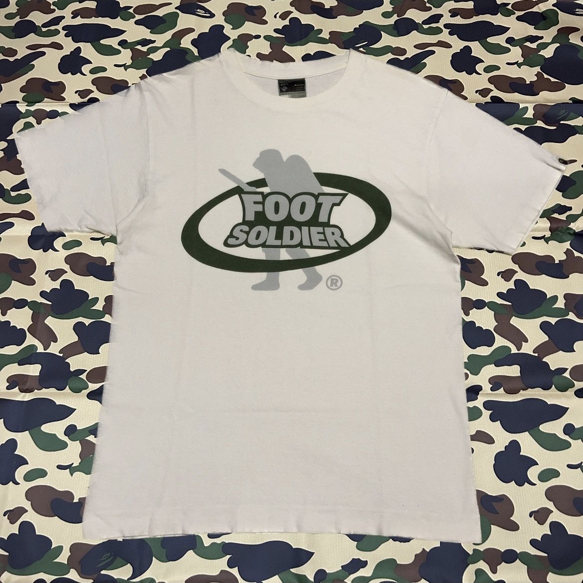 Bape Bape Foot Soldier Tee Size US M / EU 48-50 / 2 - 1 Thumbnail