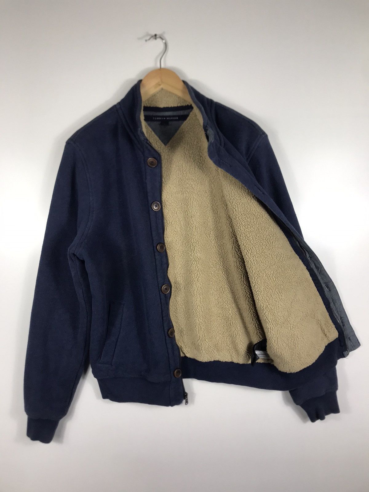 Tommy Hilfiger × Vintage 🔥Vintage Tommy Hilfiger Button Zipper Deck Style Jacket Size US M / EU 48-50 / 2 - 8 Thumbnail
