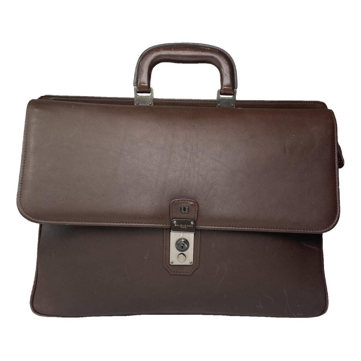 Balenciaga City Brown Leather Handbag Size ONE SIZE - 1 Thumbnail