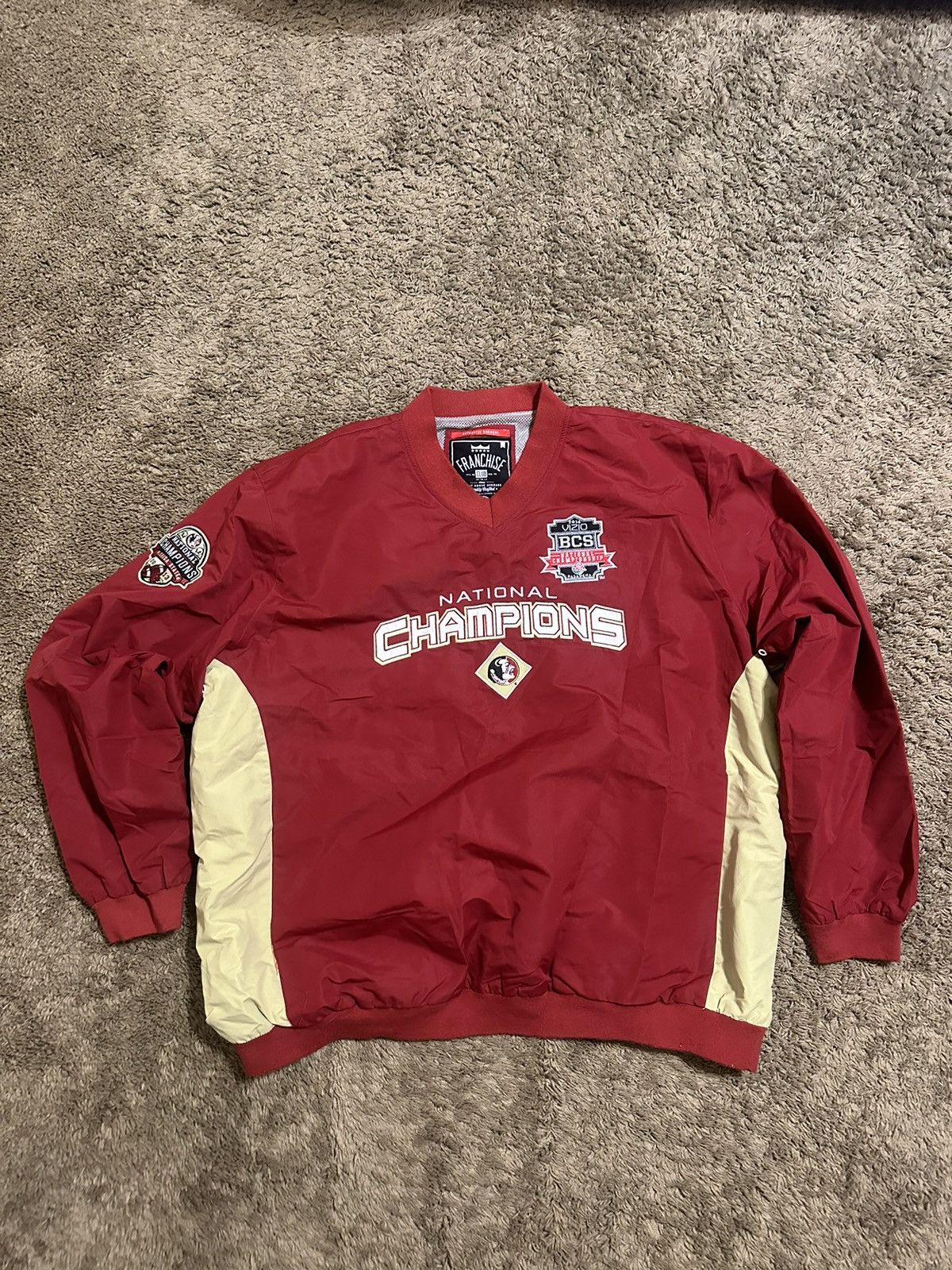 NCAA × Nike Vintage NCAA Florida State pullover 90s size 3XL Size US XXL / EU 58 / 5 - 1 Thumbnail