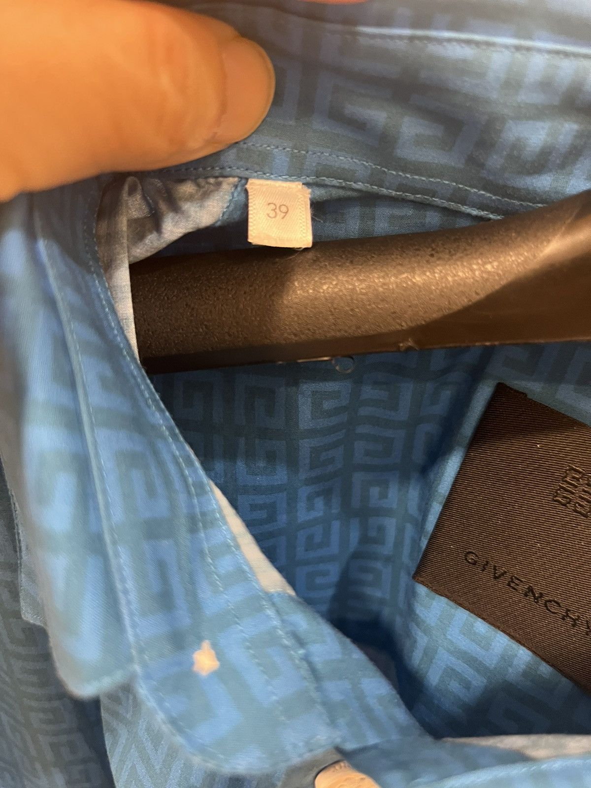 Givenchy 4G monogram print short sleeve shirt Size US M / EU 48-50 / 2 - 14 Thumbnail
