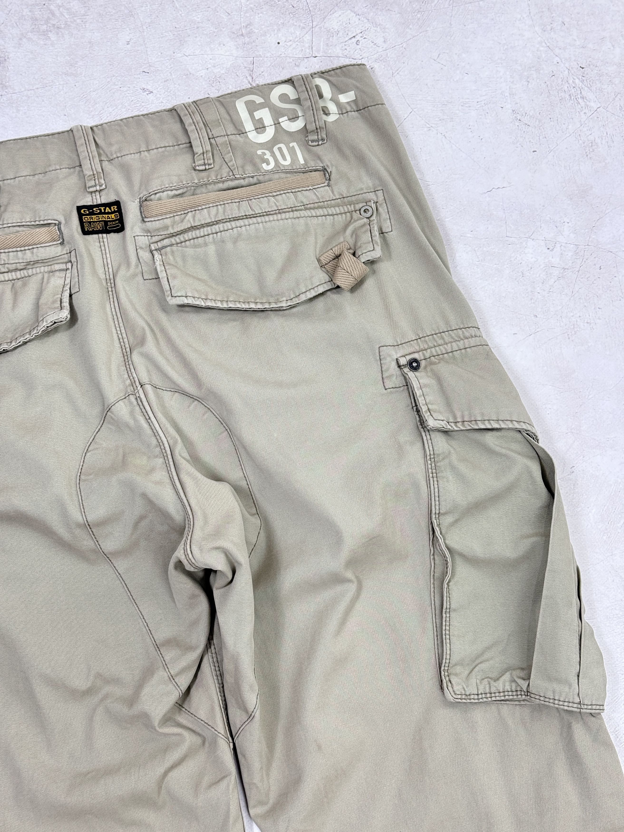 G-Star G-Star Raw Cargo Pants Rovic Tapered Multipocket Size US 34 / EU 50 - 12 Thumbnail