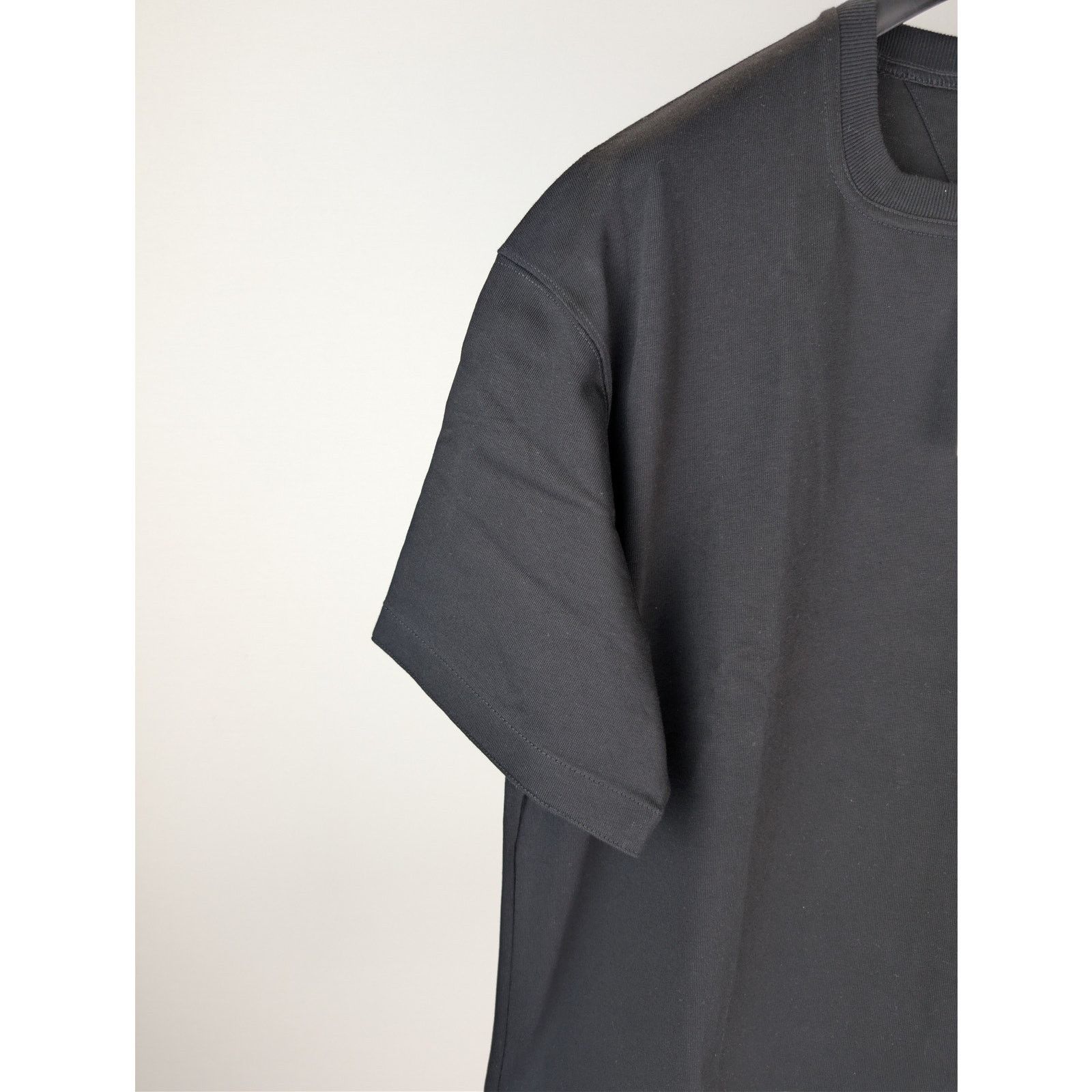 Bottega Veneta o1rshd1 Square Neck Heavy Jersey T-Shirt in Black Size US M / EU 48-50 / 2 - 6 Thumbnail