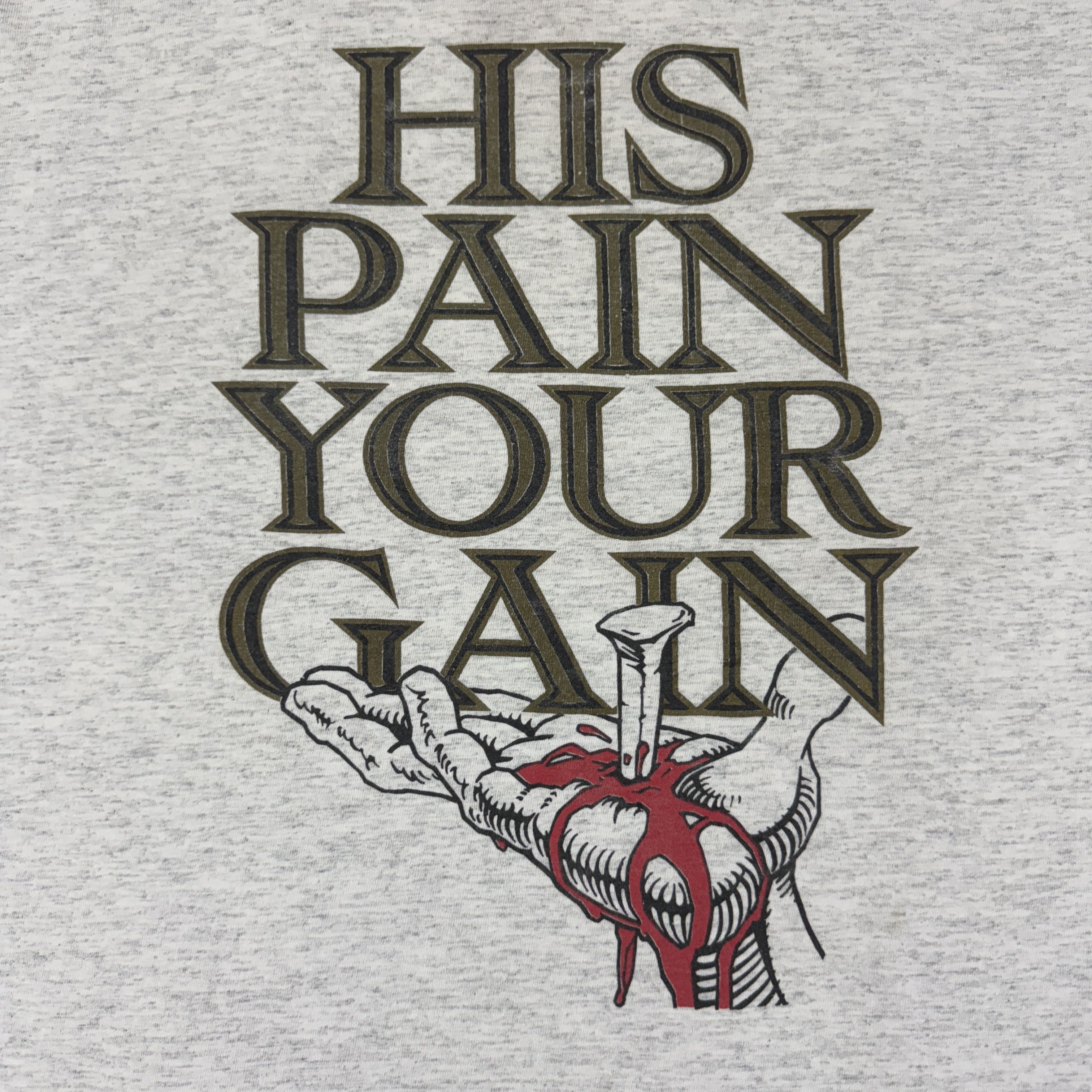 Vintage Vintage Jesus Lord's Gym Longsleeve Size US L / EU 52-54 / 3 - 8 Thumbnail