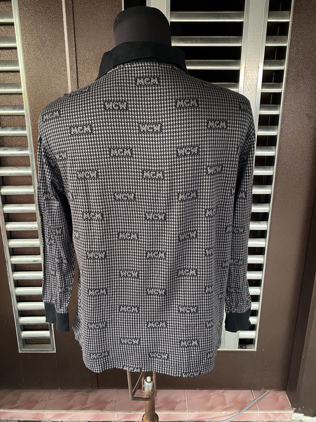 Vintage Vintage MCM Monogram Polo Tshirt Size US M / EU 48-50 / 2 - 11 Thumbnail