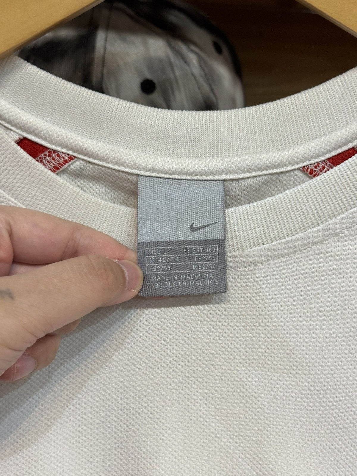 Nike ❗️Rare❗️Vintage Nike Tuned Air 00's Training Jersey Size US L / EU 52-54 / 3 - 6 Thumbnail