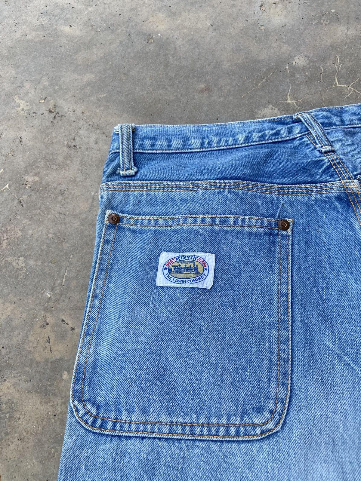 Edwin Vintage 80s Edwin Straight Jeans Size US 28 / EU 44 - 5 Thumbnail
