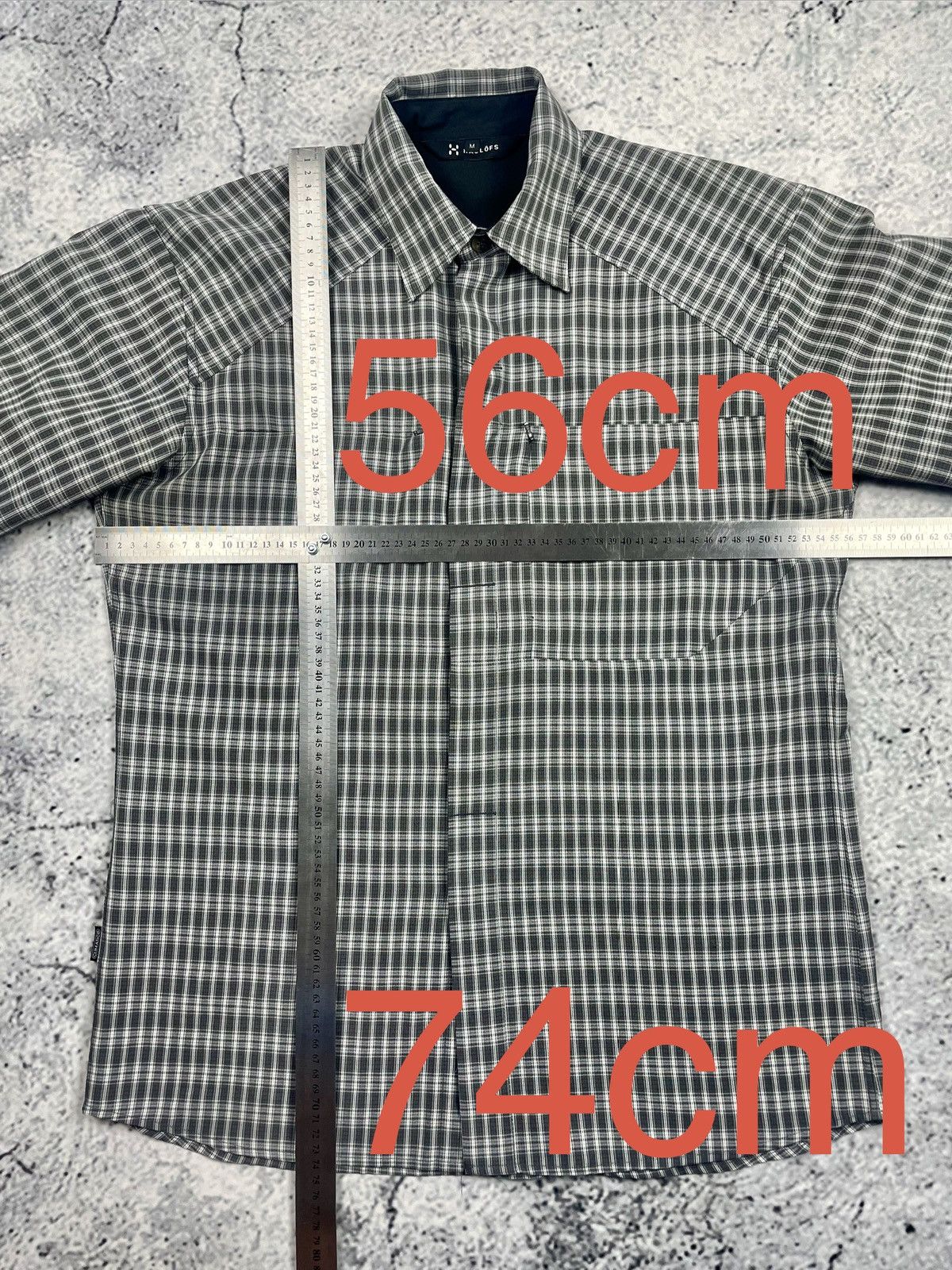 Haglofs Haglöfs M Checked Shirt Short Sleeve Trekking Shirt EG Size US M / EU 48-50 / 2 - 6 Thumbnail