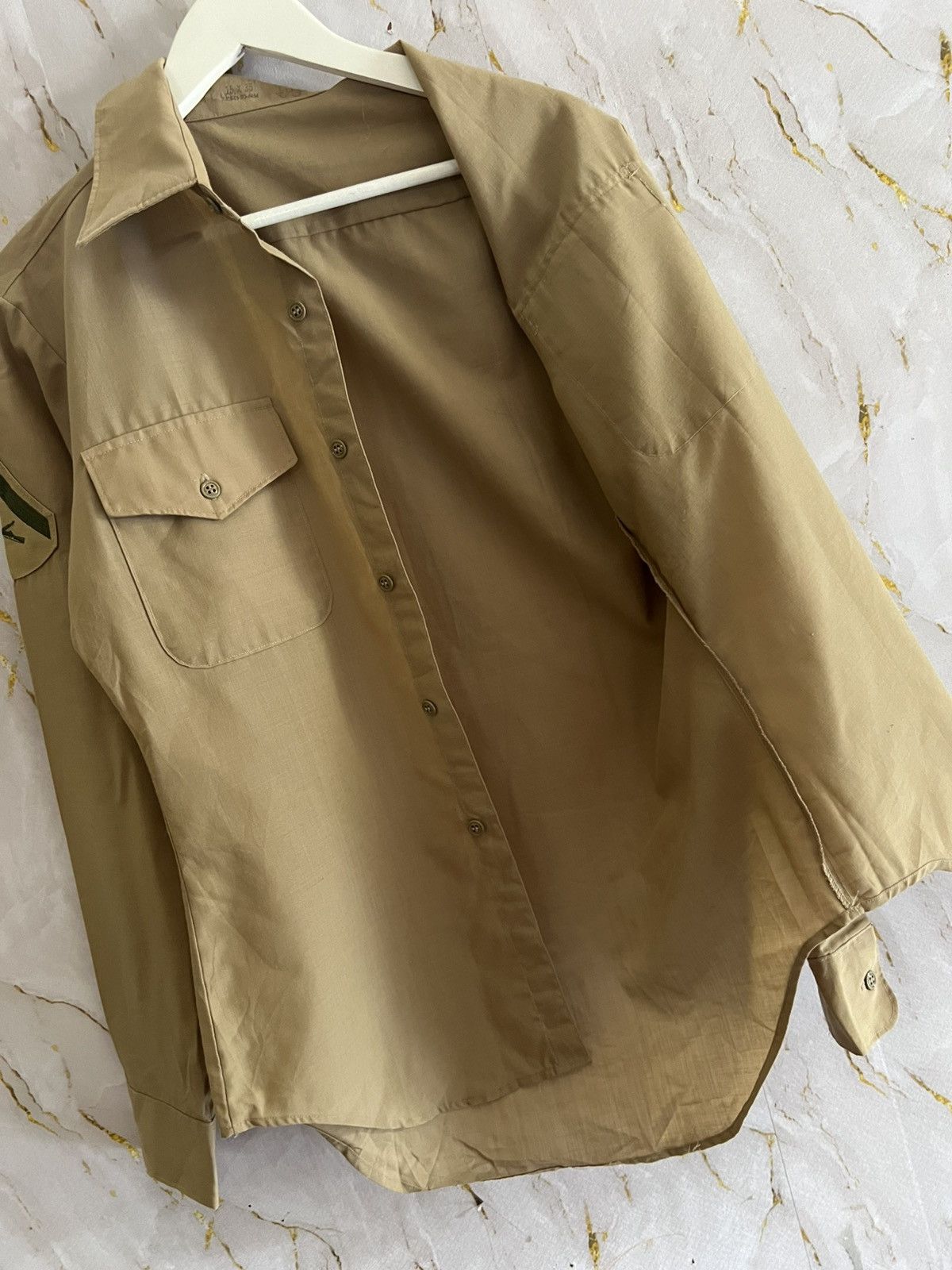 Vintage 🔥 Vintage Army Shirt Button-Up – Streetwear Classic Size US M / EU 48-50 / 2 - 6 Thumbnail