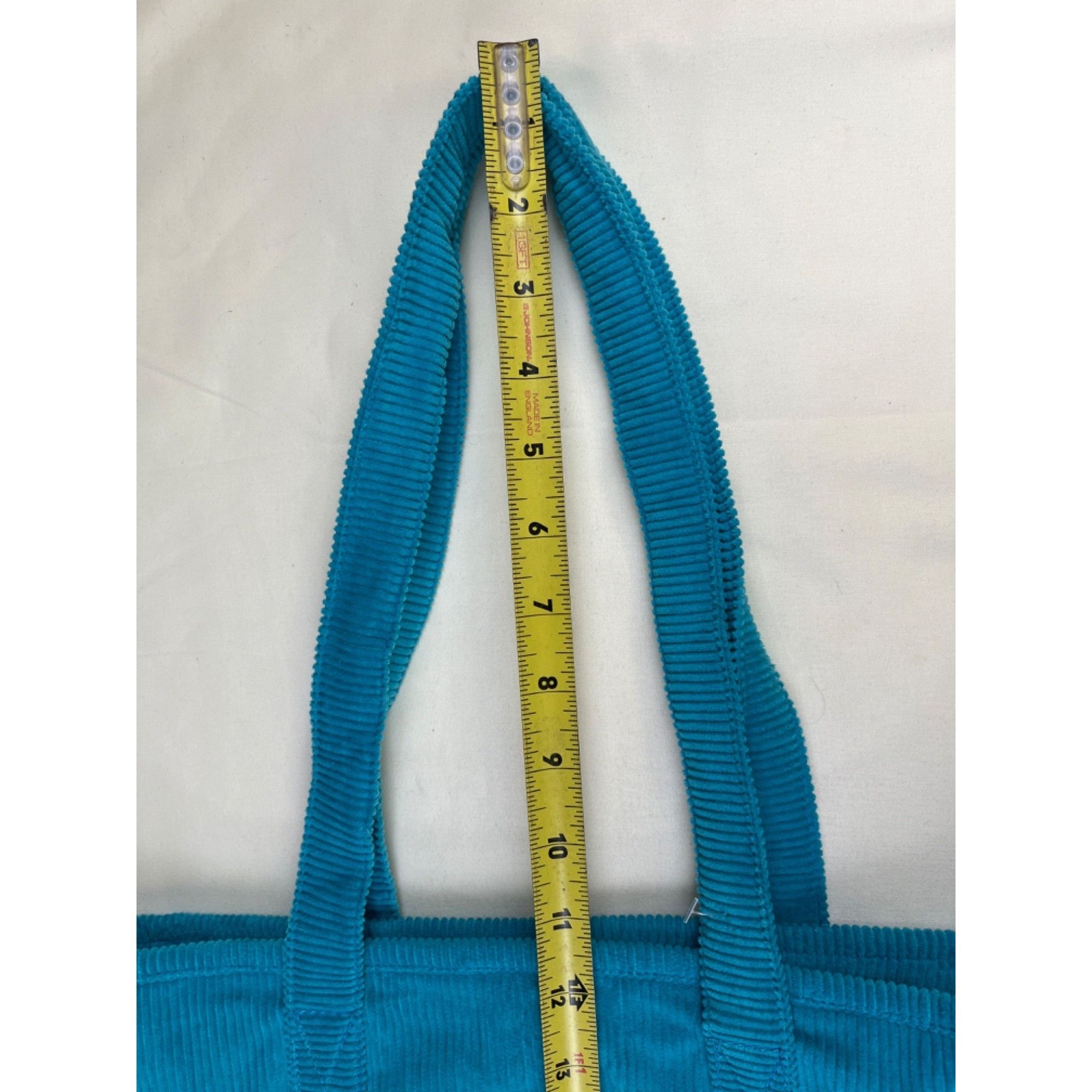 Bdg BDG Women's Blue Corduroy Shoulder Tote Bag SKU 5177 Size ONE SIZE - 7 Thumbnail