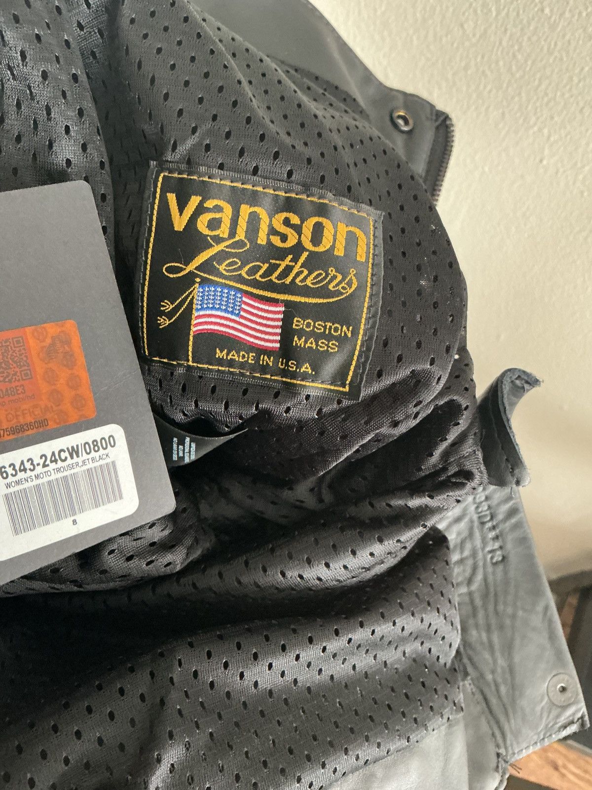 Harley Davidson Harley Davidson x Vanson Leather Pant Trouser Womens Size 8 Size 30" / US 8 / IT 44 - 9 Thumbnail