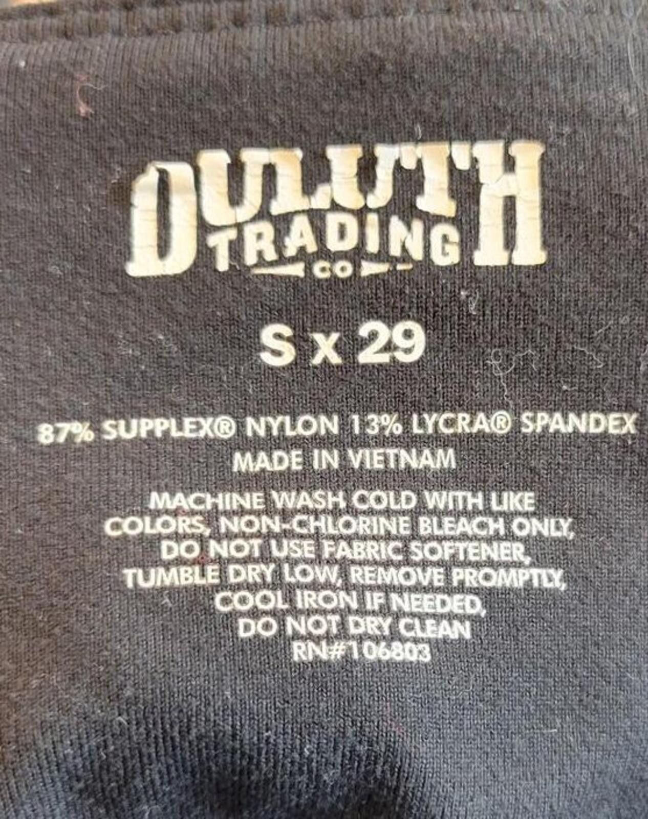 Duluth Trading Company Duluth Trading Co. Black Women's Leggings Size S 29 Size 28" / US 6 / IT 42 - 3 Thumbnail