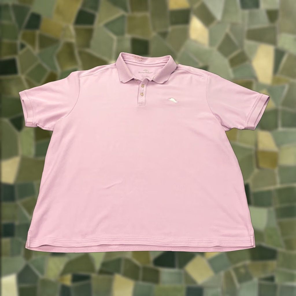 Tommy Bahama Tommy Bahama Polo Shirt Mens 2XL Purple Embroidered Golf Short Sleeve Knit Cotton Polyester Shirt Purple Embroidered Size US XXL / EU 58 / 5 - 1 Thumbnail