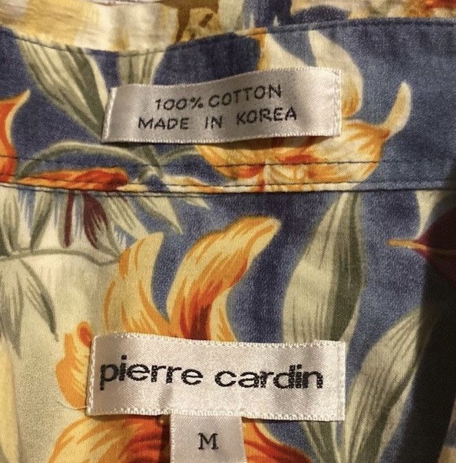 Pierre Cardin Pierre Cardin, Hawaiian Print, Cotton Short Sleeve Button Up Size US M / EU 48-50 / 2 - 10 Thumbnail