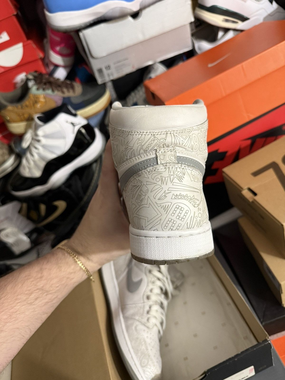 Jordan Brand Jordan retro 1 laser sz 10.5 Size US 10.5 / EU 43-44 - 5 Thumbnail