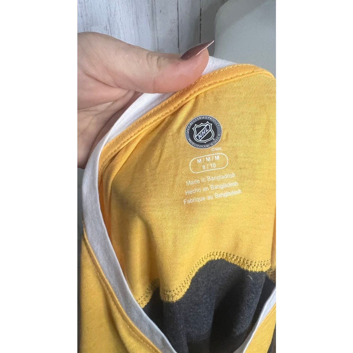NHL NWT Pittsburgh Penguins Womens Gray Long Sleeve Shirt Medium Size M / US 6-8 / IT 42-44 - 5 Thumbnail