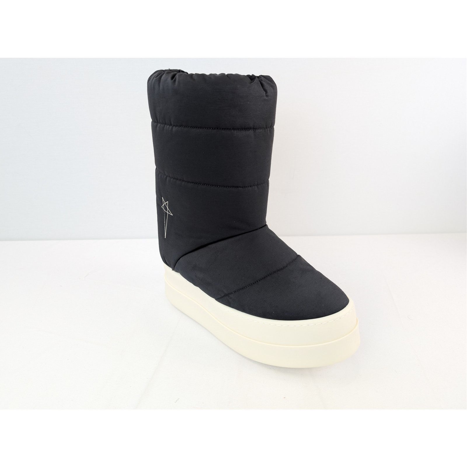 Rick Owens Drkshdw o1rshd1 Mega Bumper Lunar Boots in Black/White Size US 10 / EU 43 - 3 Thumbnail