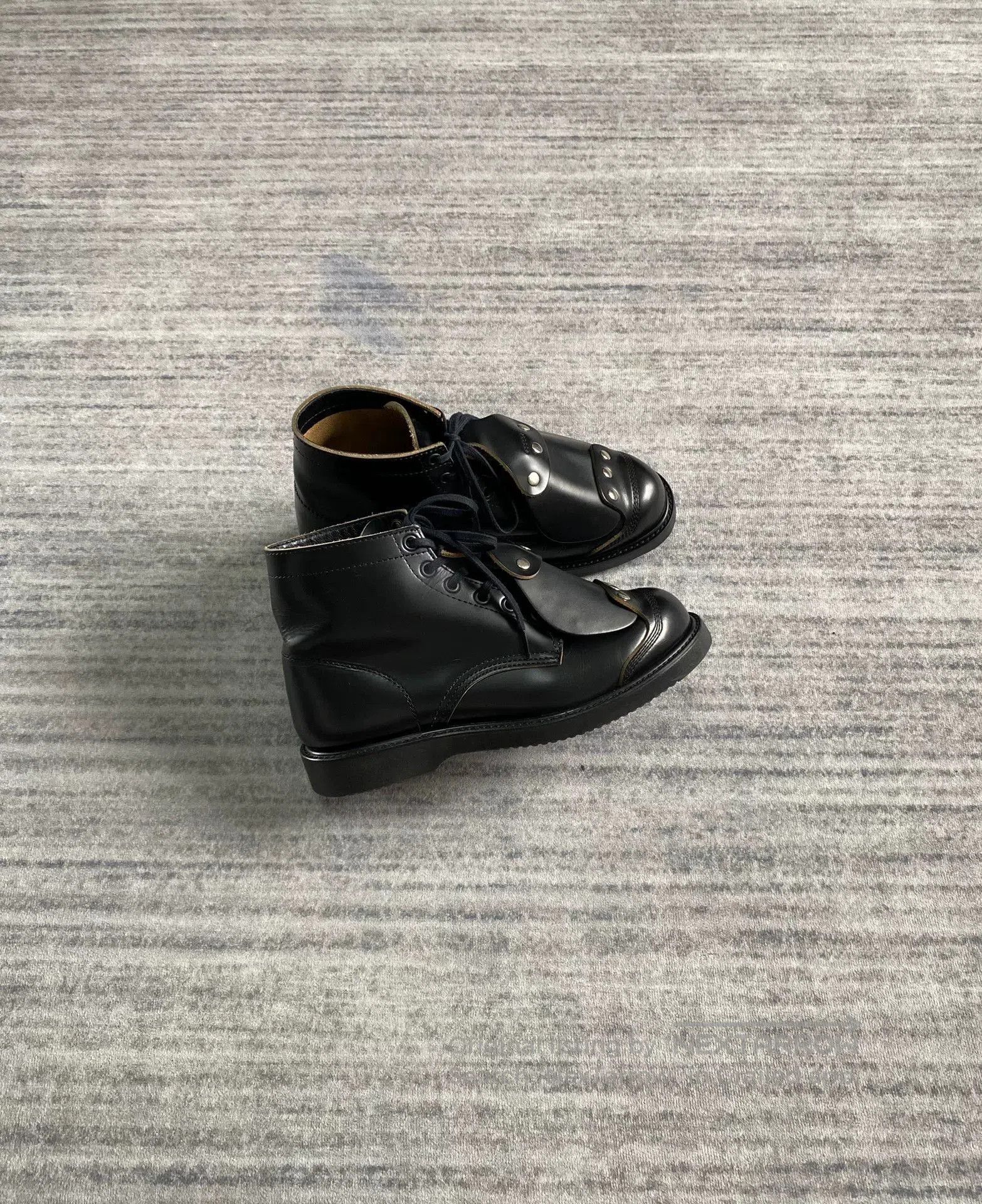 Comme des Garcons black high-top Comme Des Garcons shoes. Size US 9.5 / EU 42-43 - 2 Thumbnail