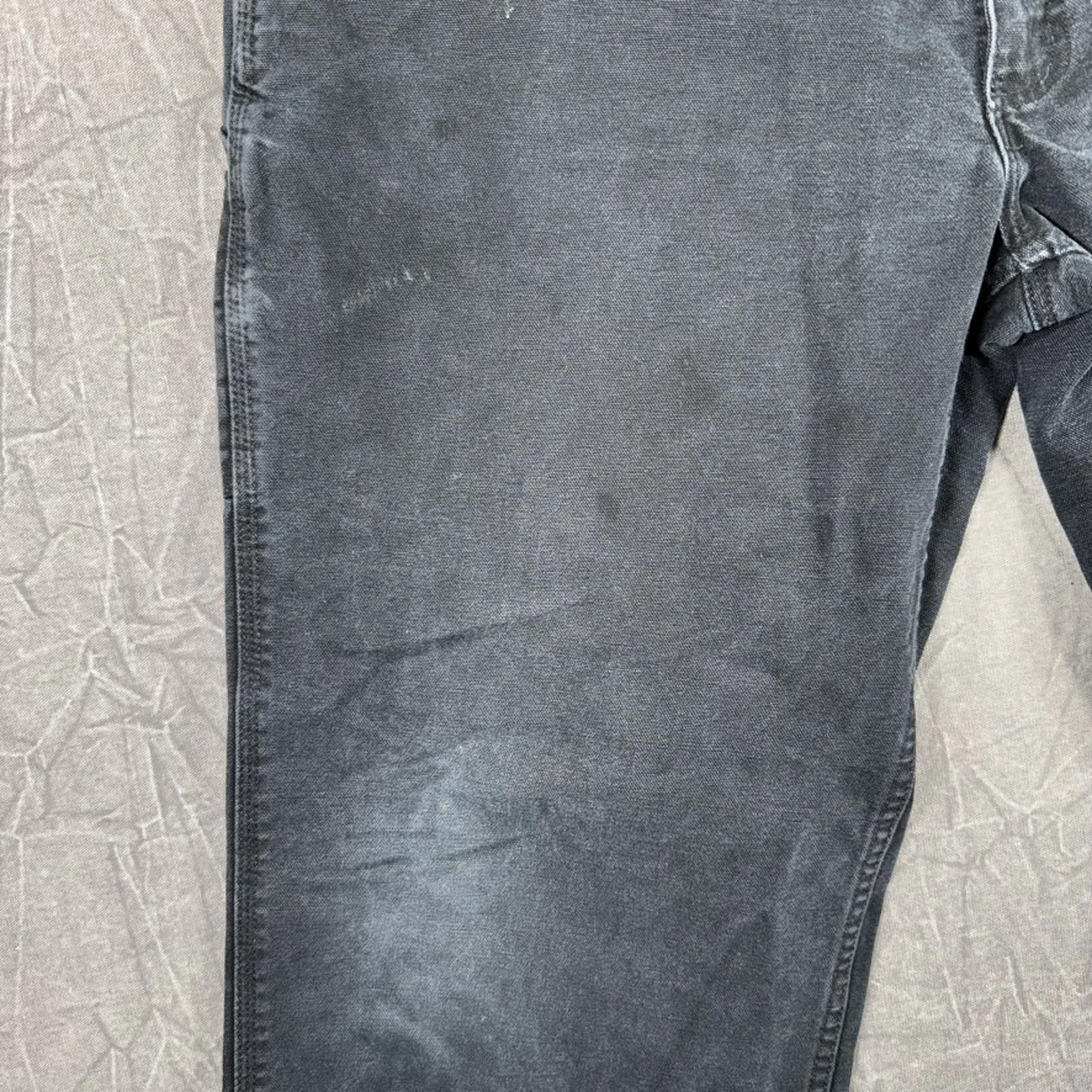 Carhartt Carhartt Jeans Men's 42x34 Black Pants 1 Size US 42 / EU 58 - 3 Thumbnail
