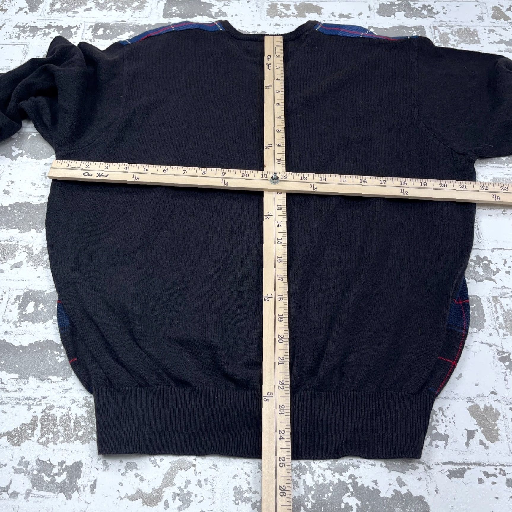 Polo Ralph Lauren Polo Ralph Lauren Sweater Men Large Blue Plaid V-Neck Lightweight Golf Modern Size US L / EU 52-54 / 3 - 6 Thumbnail