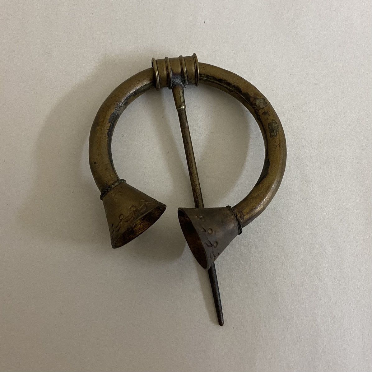 Kapital KAPITAL vintage weathering brass scarf pin Size ONE SIZE - 2 Thumbnail