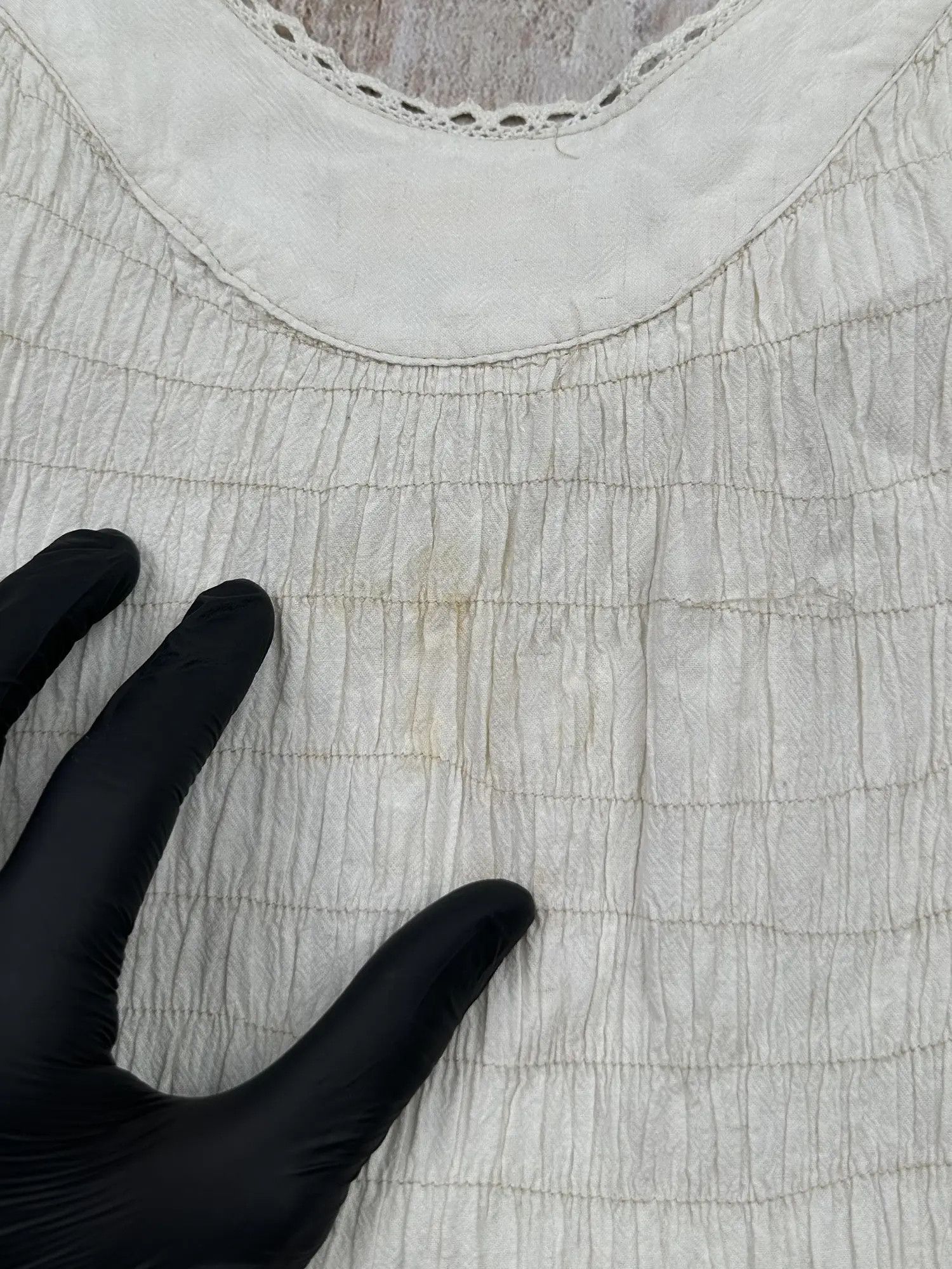 Japanese Brand Vintage Minimalist Dress With Embroidery A347(302) Size M / US 6-8 / IT 42-44 - 5 Thumbnail